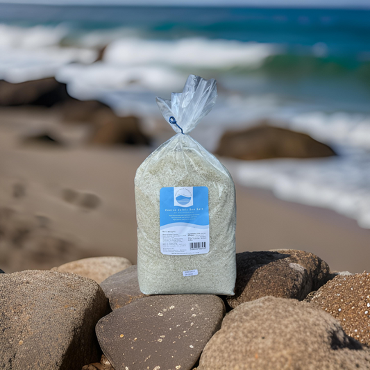 Experience the Pure Quality of our new BULK Bag 5kg (11lbs) Organic Celtic Sea Salt